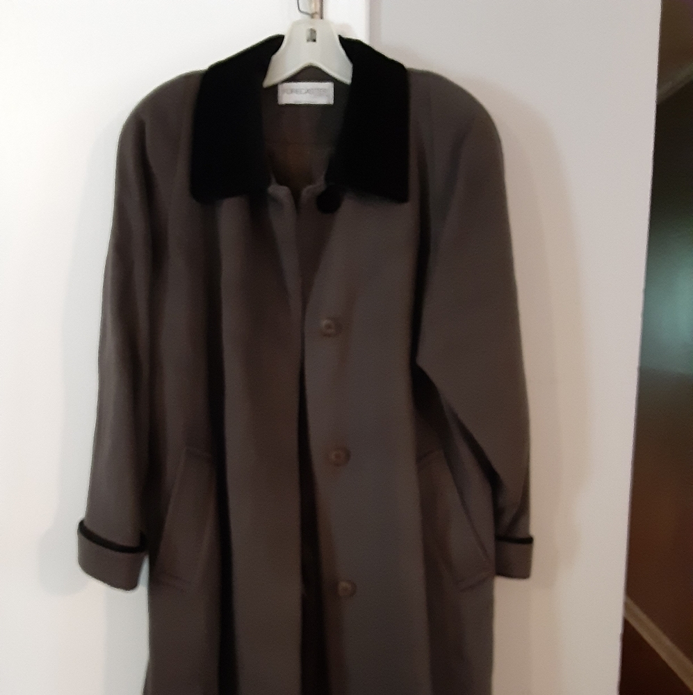 Wool dress coat